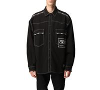 Versace Jeans Couture Unisex Denim Shirt Jacket Logo Blouson Hemd Jacke BNWT L