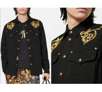 Versace Jeans Couture Unisex Regalia Baroque Denim Shirt Jacket XL