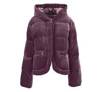 Versace Jeans Couture velvet puffer jacket - Purple 38-40-42-44