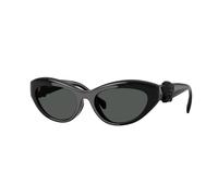 Versace Kid Versace VK4005U GB1/87 Sunglasses Injected Black Grey Cat Eye Normal