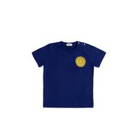 Versace Kids baby printed cotton-jersey T-shirt - Blue 6-12-18-24-36