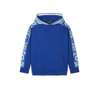 Versace Kids Barocco-print hoodie - Blue 12