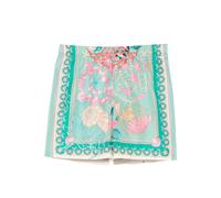 Versace Kids Barocco shorts - Green 8-12