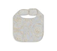 Versace Kids floral-print bib - Blue One Size