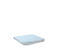 Versace Kids logo-embellished cotton blanket - Blue One Size