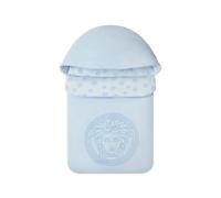 Versace Kids logo-print baby nest - Blue One Size