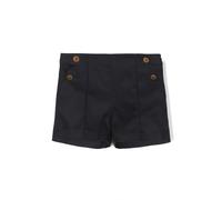 Versace Kids Medusa-buttons high-waisted shorts - Blue 12-18