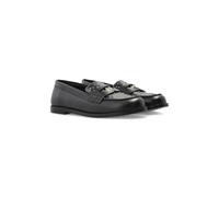 Versace Kids Medusa studded leather loafers - Black 28-29-30-33-34-35-36-37-38
