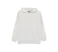 Versace Kids printed cotton-jersey hoodie - Grey 10