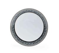 Versace La Greca porcelain plate (28 cm) - White OS