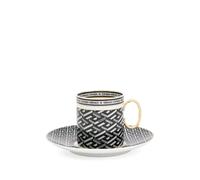 Versace La Greca Signature coffee set - Black OS