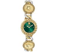 Versace La Greca Stud Icon VE0Q00125 - Woman - 28 mm - Analogue - Quartz - Sapphire Glass Green 28 mm