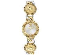 Versace La Greca Stud Icon VE0Q00325 - Woman - 28 mm - Analogue - Quartz - Sapphire Glass Silver 28 mm