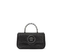 Versace La Medusa crystal-embellished mini bag - Black OS
