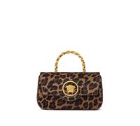 Versace La Medusa leopard-print mini bag - Brown One Size
