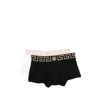 Versace logo-detail boxers (set of two) - Black 3-4-5-6-7-8
