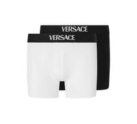 Versace logo-waistband boxer (pack of two) - Black 3-4-5-6-7-8