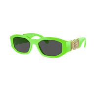 Versace Man Sunglass Biggie - Frame color: Green Fluo, Lens color: Dark Grey