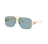 Versace Man Sunglass VE2275 - Frame color: Gold, Lens color: Blue