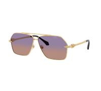 Versace Man Sunglass VE2284 - Frame color: Gold, Lens color: Clear Fifty Gradient Orange Violet