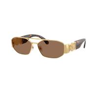Versace Man Sunglass VE2287 - Frame color: Gold, Lens color: Dark Brown