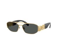 Versace Man Sunglass VE2287 - Frame color: Gold, Lens color: Dark Grey