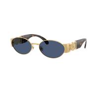 Versace Man Sunglass VE2299 - Frame color: Gold, Lens color: Dark Blue