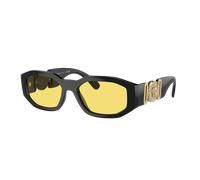 Versace Man Sunglass VE4361 Biggie - Frame color: Black, Lens color: Yellow