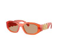 Versace Man Sunglass VE4361 - Frame color: Transparent Papaya, Lens color: Light Brown