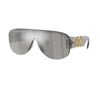 Versace Man Sunglass VE4391 - Frame color: Transparent Grey, Lens color: Light Grey Mirror Silver