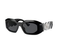 Versace Man Sunglass VE4425U - Frame color: Black, Lens color: Dark Grey