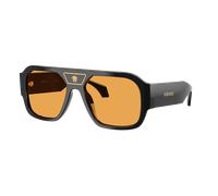 Versace Man Sunglass VE4508U - Frame color: Black, Lens color: Orange