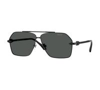 Versace Man VE2284 143687 Sunglasses Metal Black Grey Pilot Normal