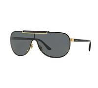 Versace Man Versace VE2140 100287 Sunglasses Metal Gold Grey Pilot Normal