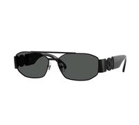 Versace Man Sunglass VE2287 - Frame color: Matte Black, Lens color: Dark Grey