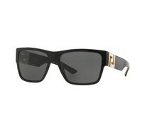 Versace Man Versace VE4296 GB1/87 Sunglasses Acetate Black Grey Squared Normal