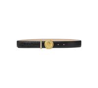 Versace Medusa Biggie croc-effect belt - Black 60-65-70-75-85-90-95-100