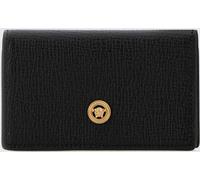 Versace Medusa Biggie Grained Leather Credit Card Holder - Size: OS - male