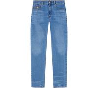 Versace Medusa Head-embellished mid-rise slim-fit jeans - Blue 32