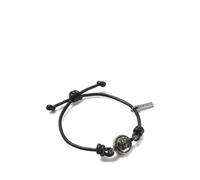 Versace Medusa leather bracelet - Silver One Size