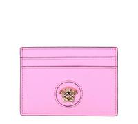 Versace Medusa Leather Credit Card Holder Wallet, Pink, Classic