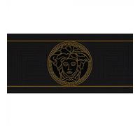 Versace Medusa Wallpaper Border in Black Versace Black