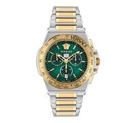 Versace Men Chronograph Swiss Quartz Watch with Stainless Steel Strap VE7H00523