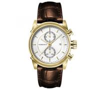 Versace Men Watch Chronograph Urban VEV400319 Leather
