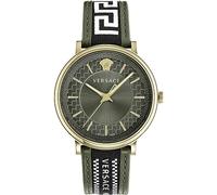 Versace , Military Green Dial Watch ,Green male, Sizes: ONE SIZE