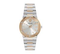 Versace Men's Analogue Quartz Watch Greca Logo Aereo Swiss Made