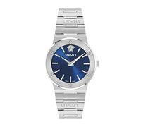 Versace Men's Analogue Quartz Watch Greca Logo Aereo Swiss Made