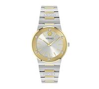 Versace Men's Analogue Quartz Watch Greca Logo Aereo Swiss Made