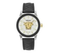 Versace Men's Analogue Swiss Quartz Watch with Leather Strap VE9I00124