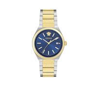 Versace Men's Analogue Swiss Quartz Watch with Stainless Steel Strap VE0F00325